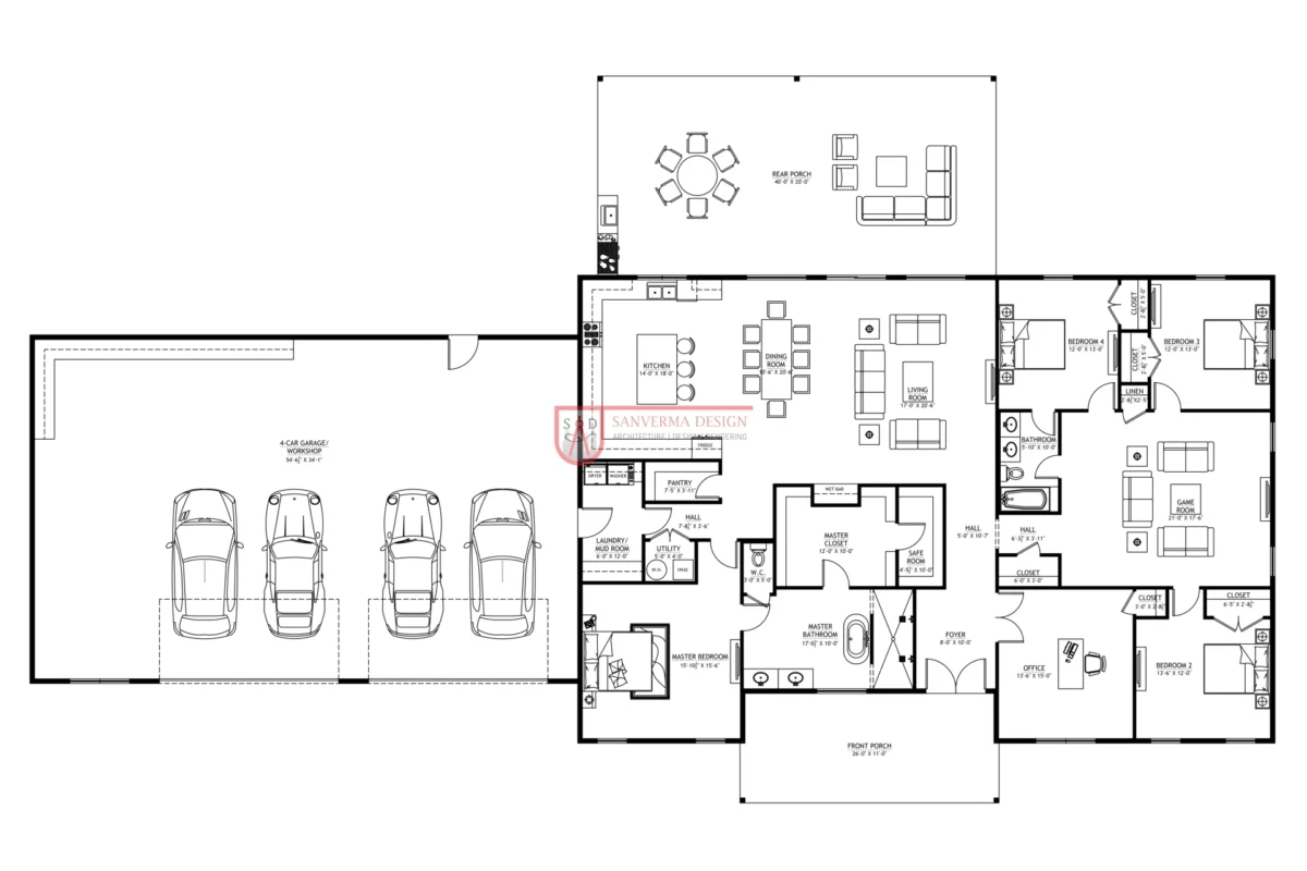 4 bedroom barndo floor plans