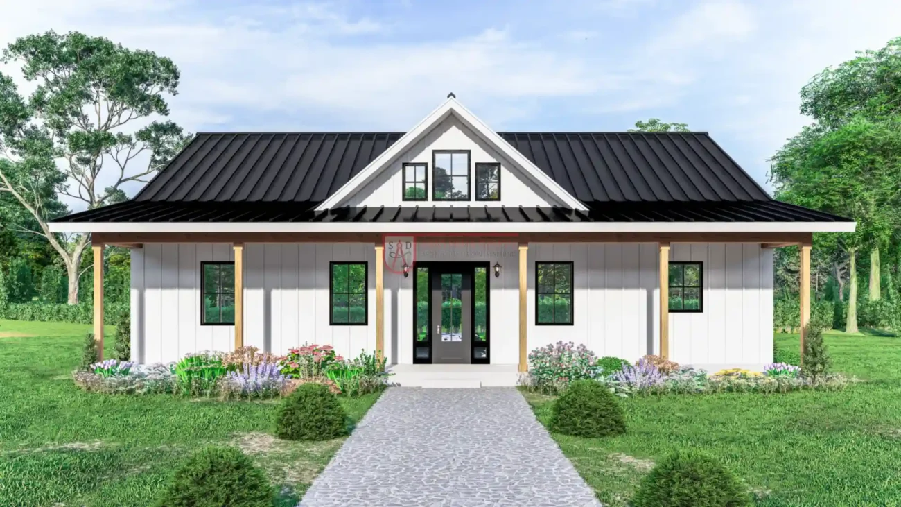 3 Bedroom Barndominium House Plan 246SVD