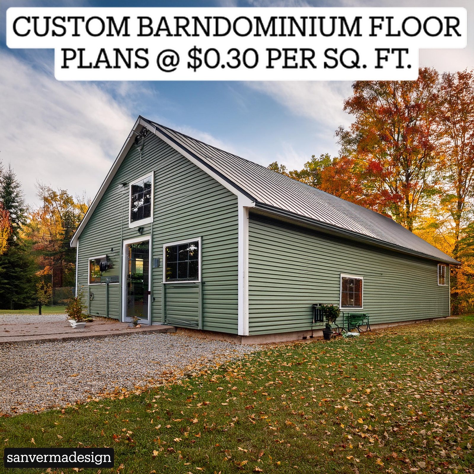 25x40 barndominium plans