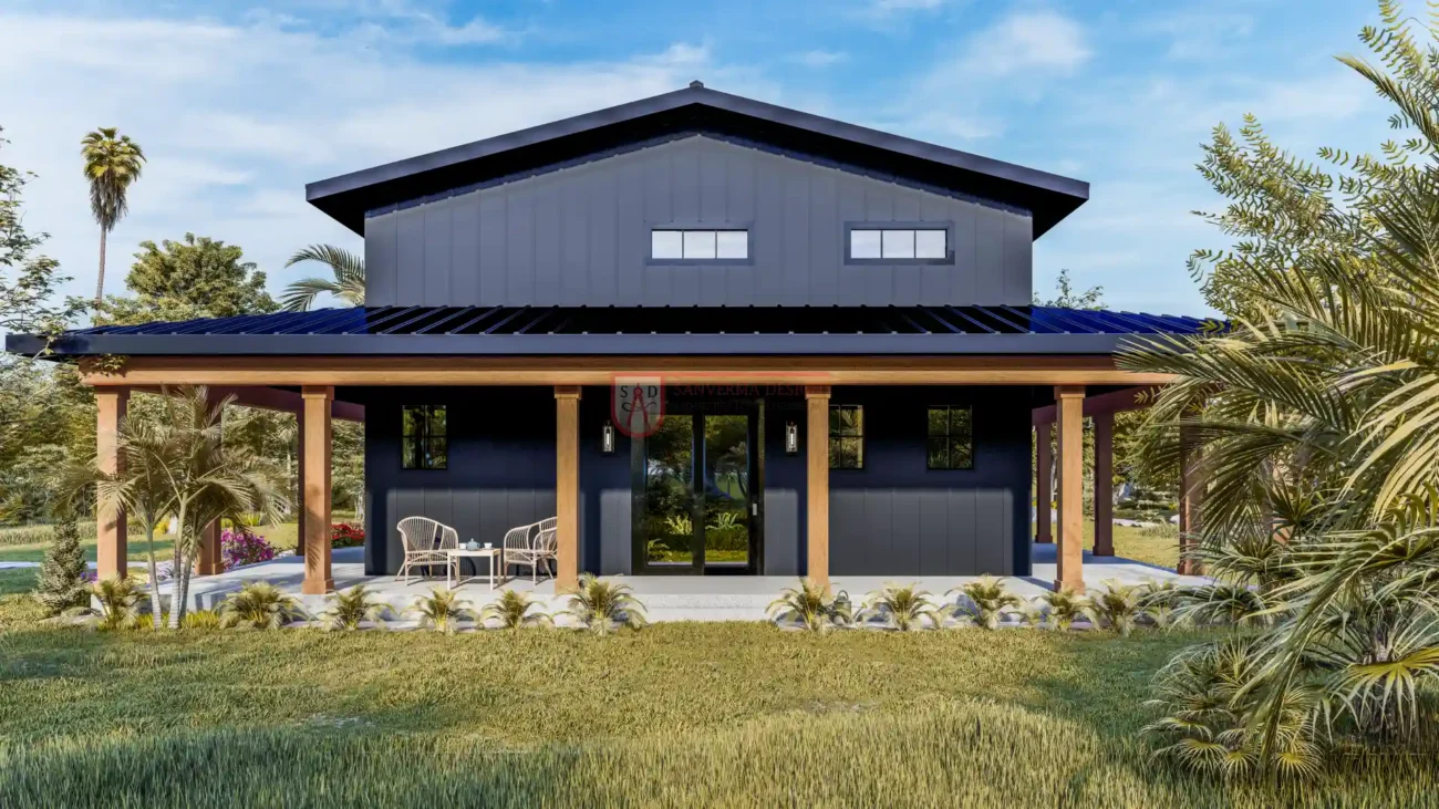 4 bedroom barndominium floor plans with garage