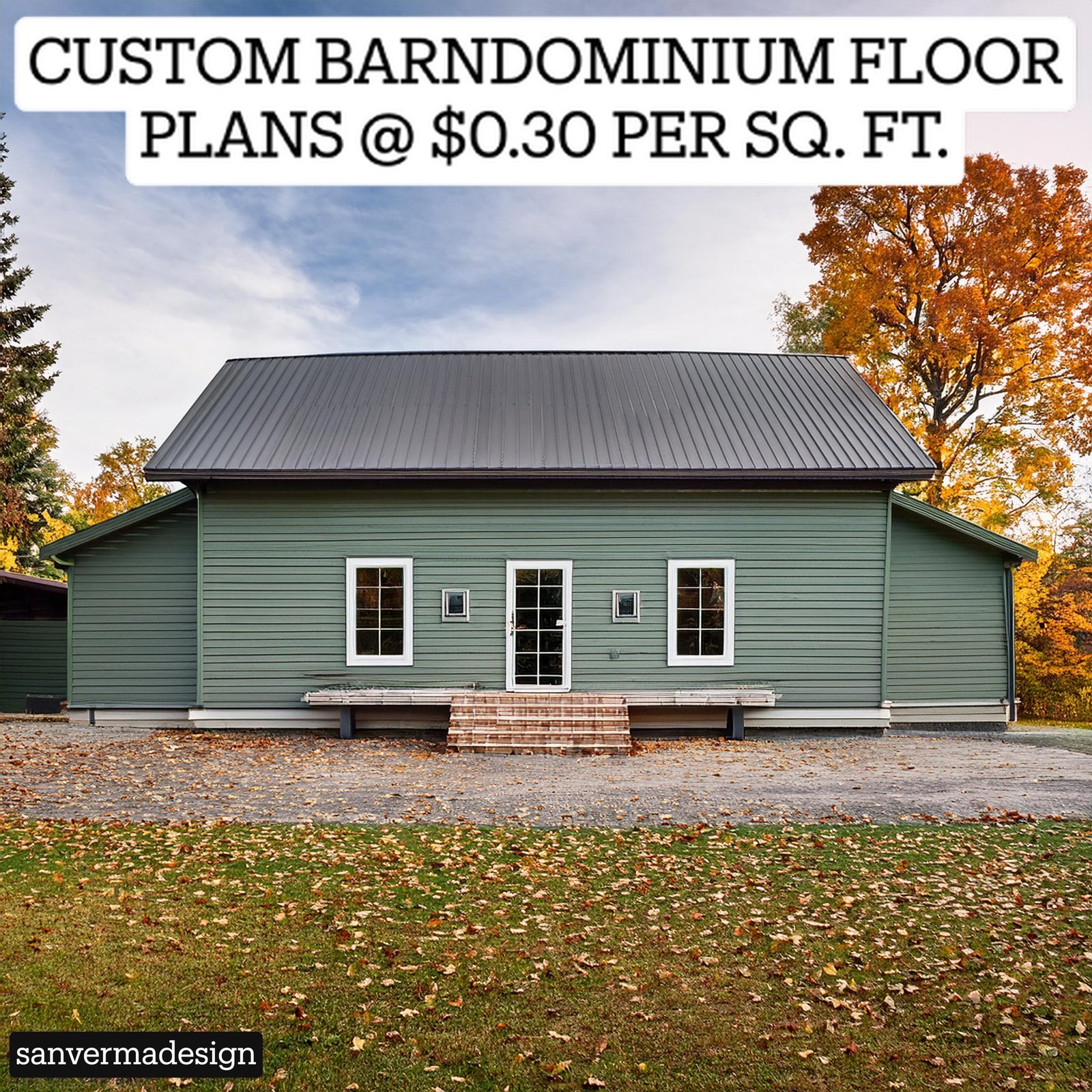 30x35 Barndominium customization options