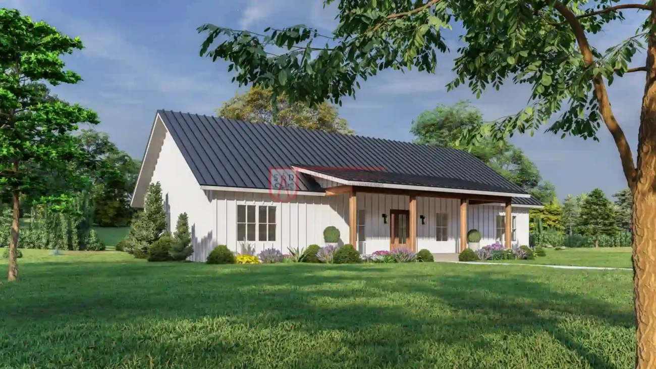 4 bedroom barndominium floor plans 1 story