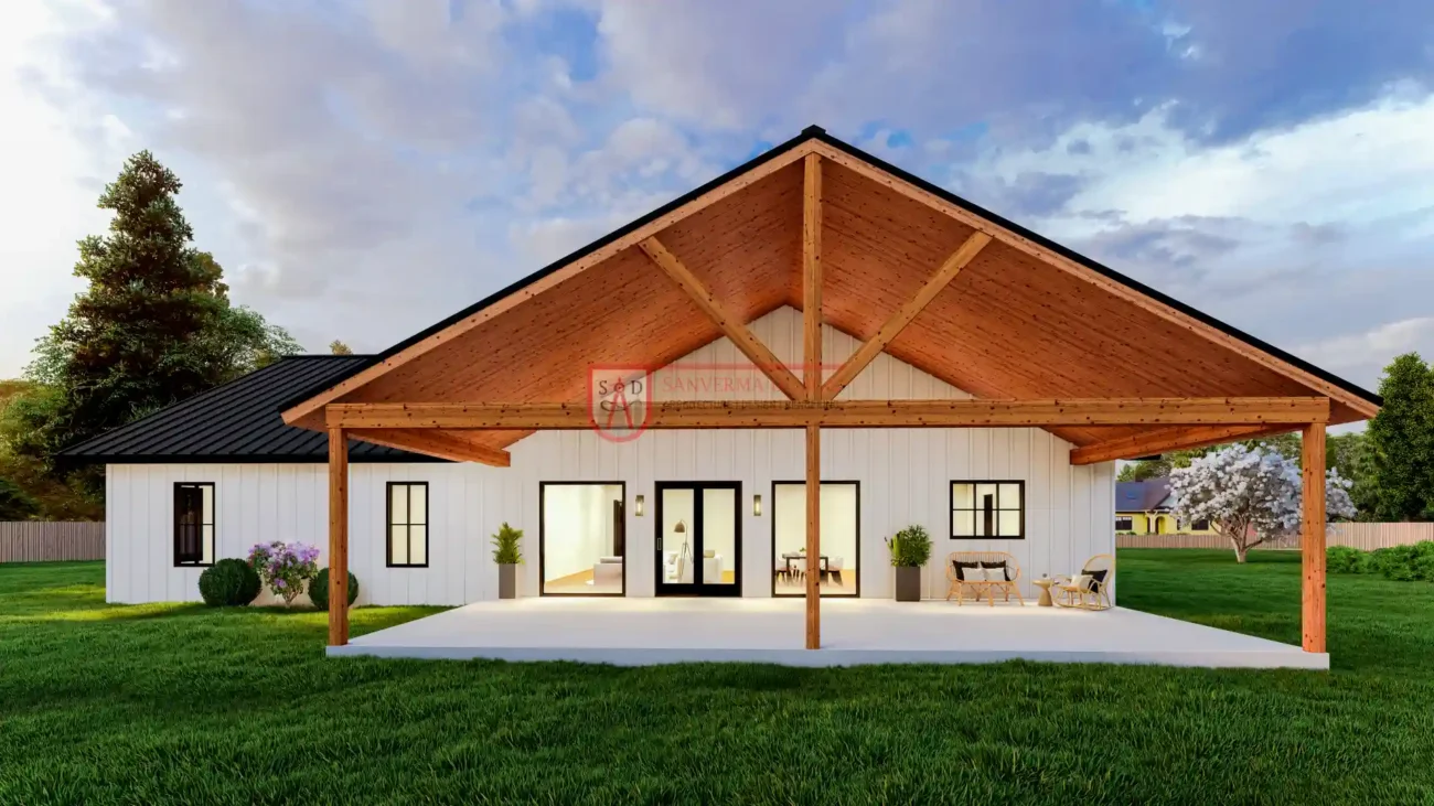 barndominium floor plan 4 bedroom