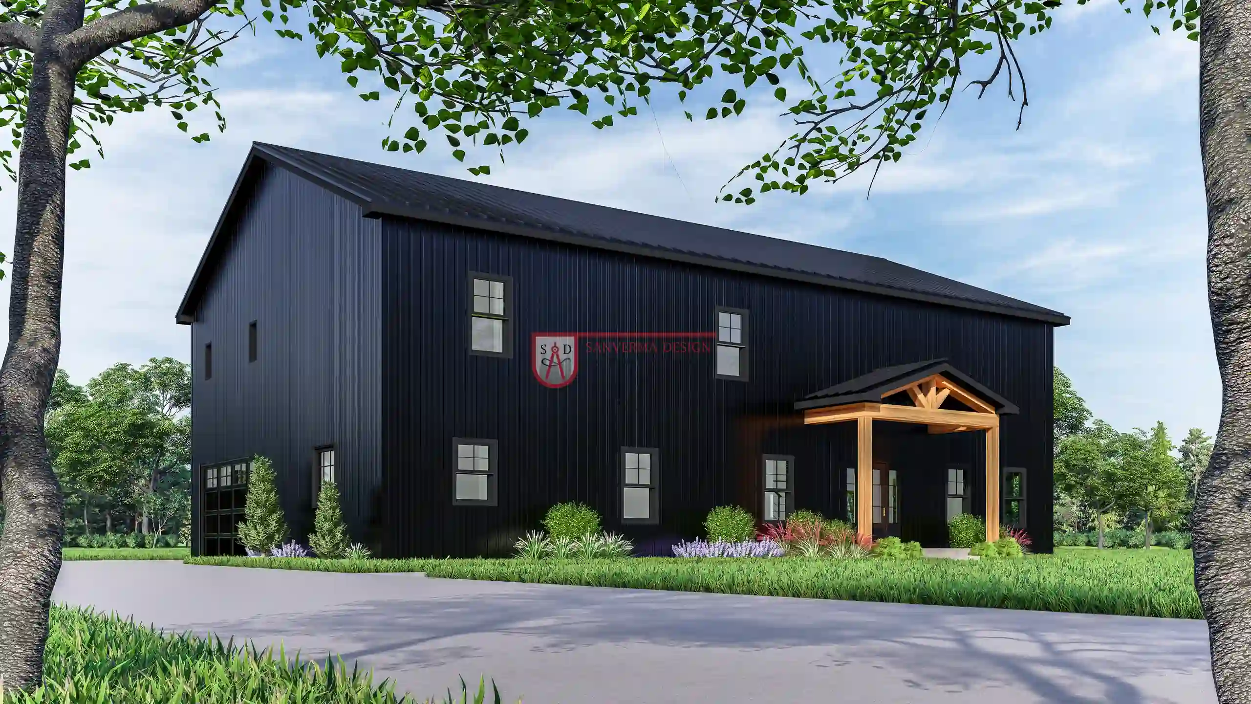 4 bed 3.5 bath barndominium