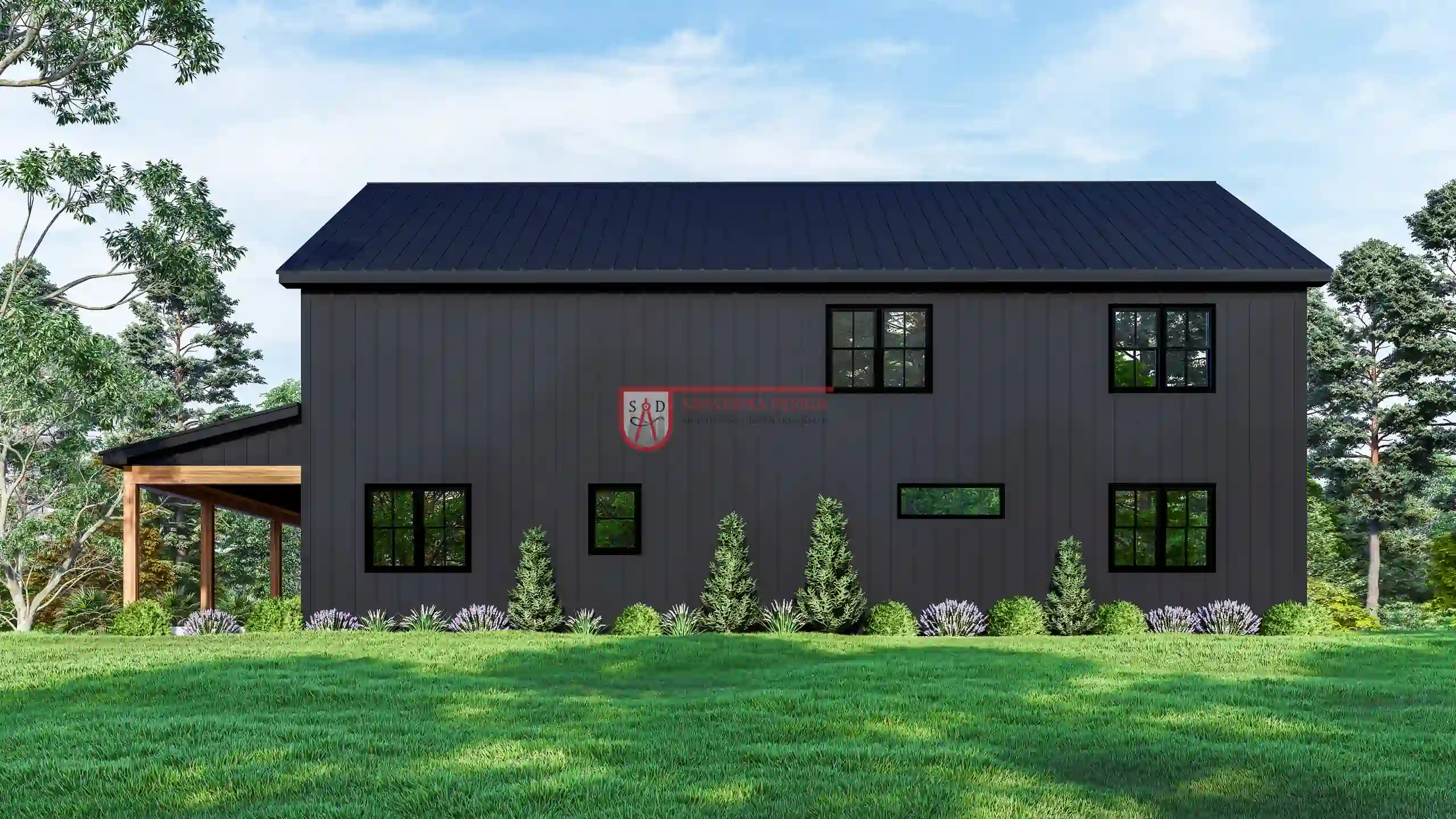 4 bedroom barndominium house plans