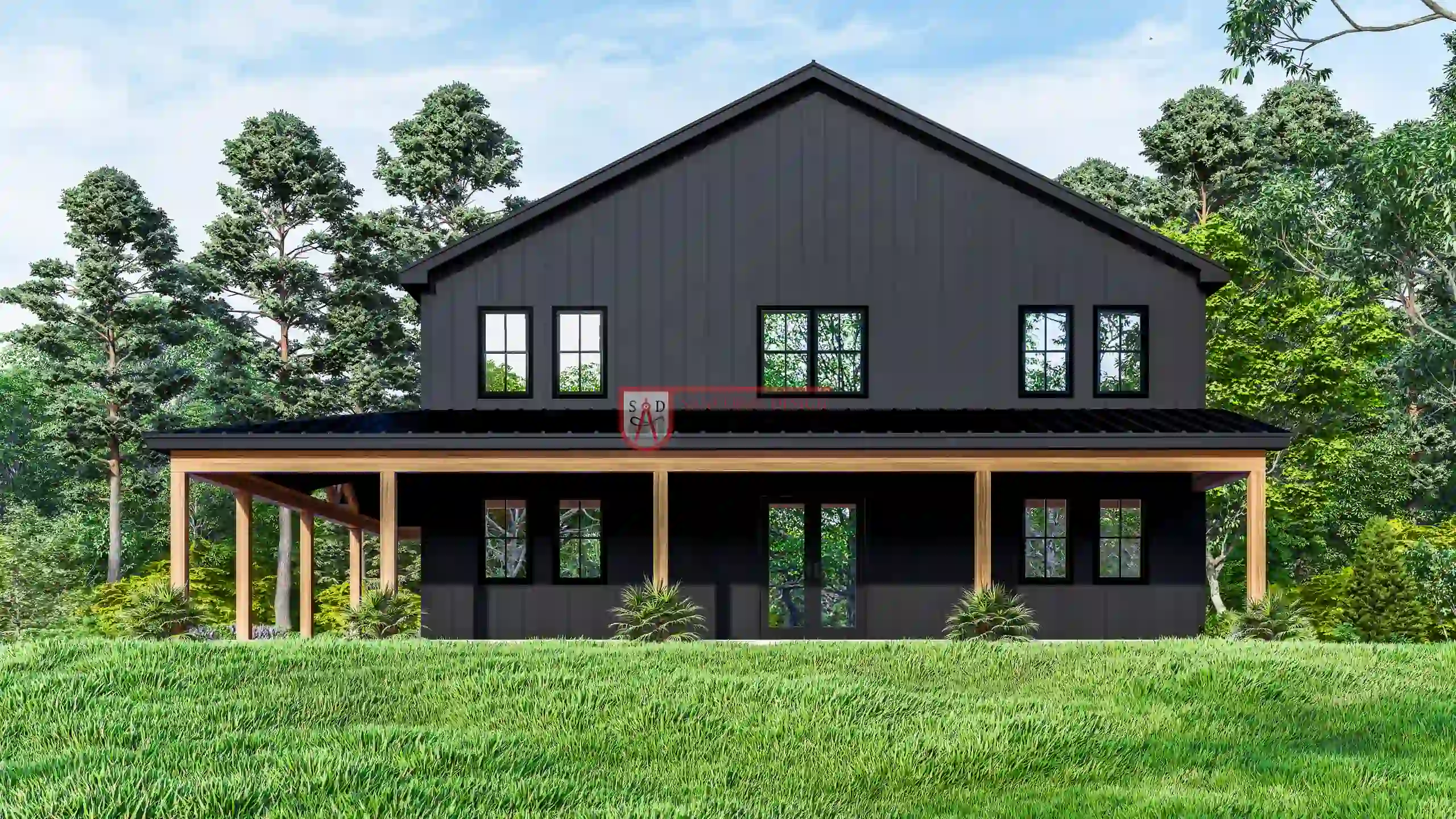 4 bedroom barndominium floor plans