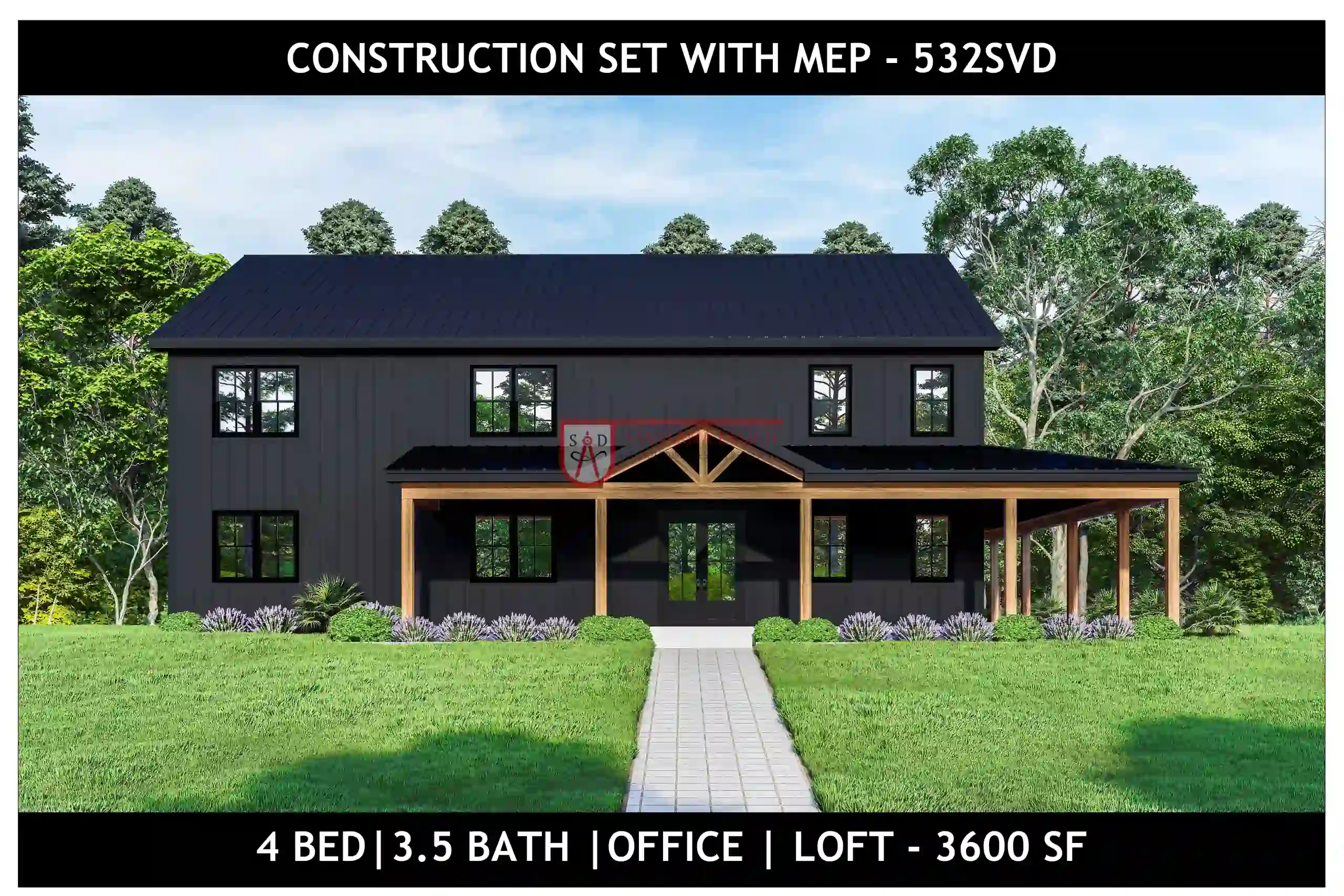 4 bedroom 3.5 bath barndominium