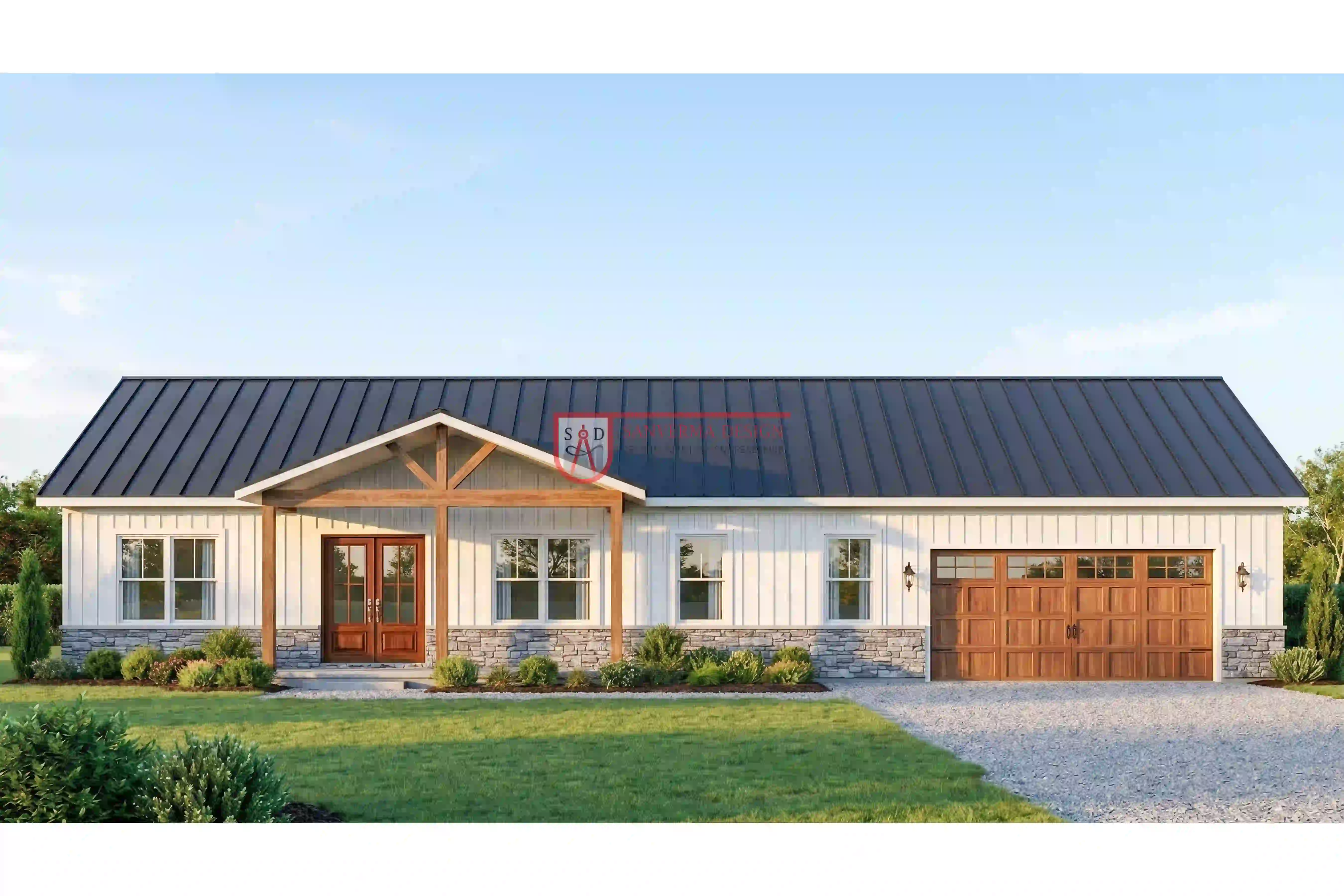 231SVD-V1-COVER PAGE_result 3 bed 2.5 bath with garage barndominium house plan