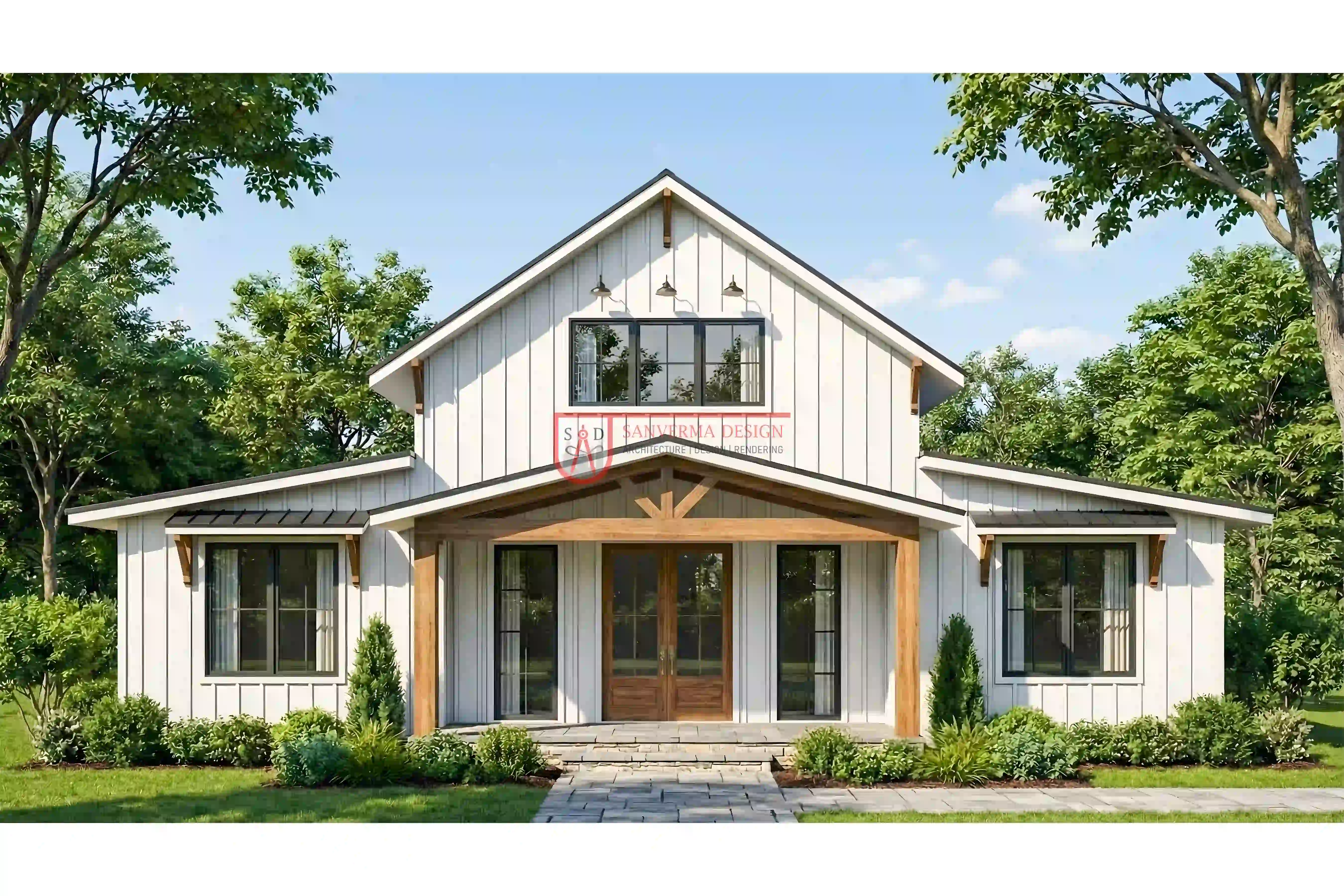 249SVD-V5-COVER PAGE_result 4 bed 4 bath with loft barndominium house plan
