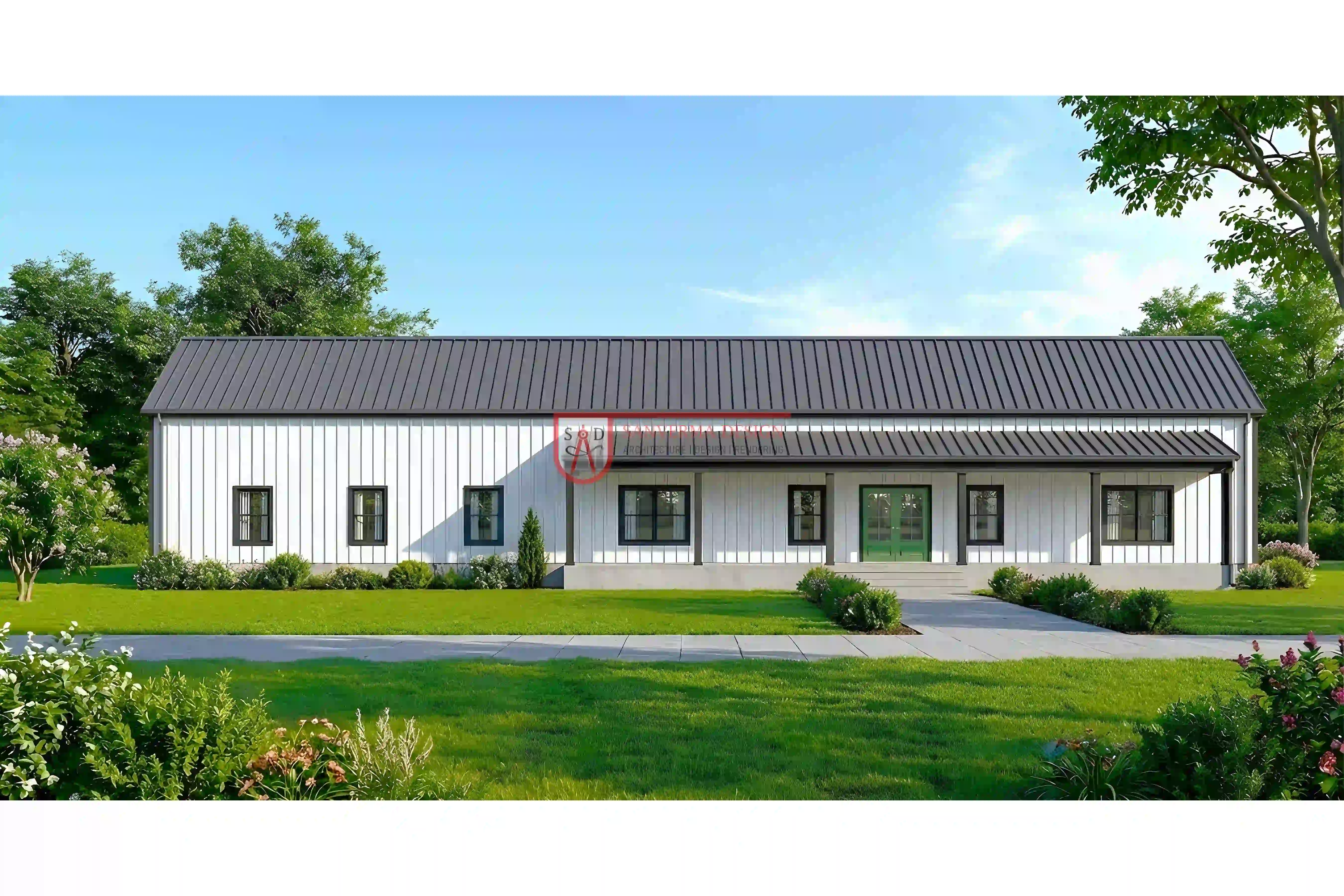 308SVD-V4-COVER PAGE_result 4 bed 2.5 bath with loft barndominium house plan