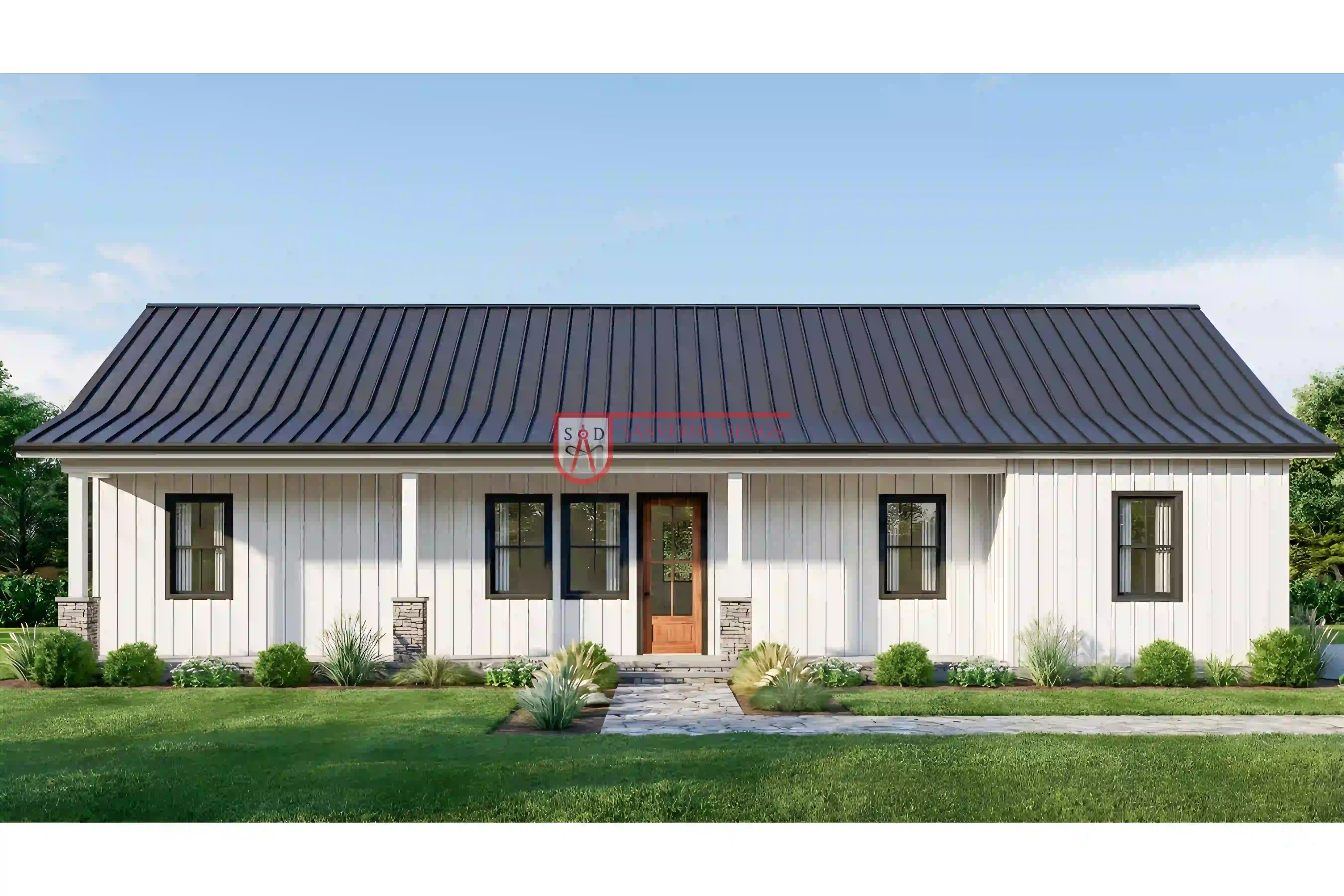 316SVD-COVER PAGE_result 4 bed 2 bath barndominium house plan
